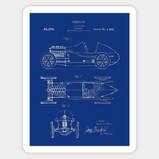 Vintage Automobile Patent 1920 Sticker